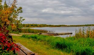 Turtle Mountain Provincial Park - Adam Lake Campground