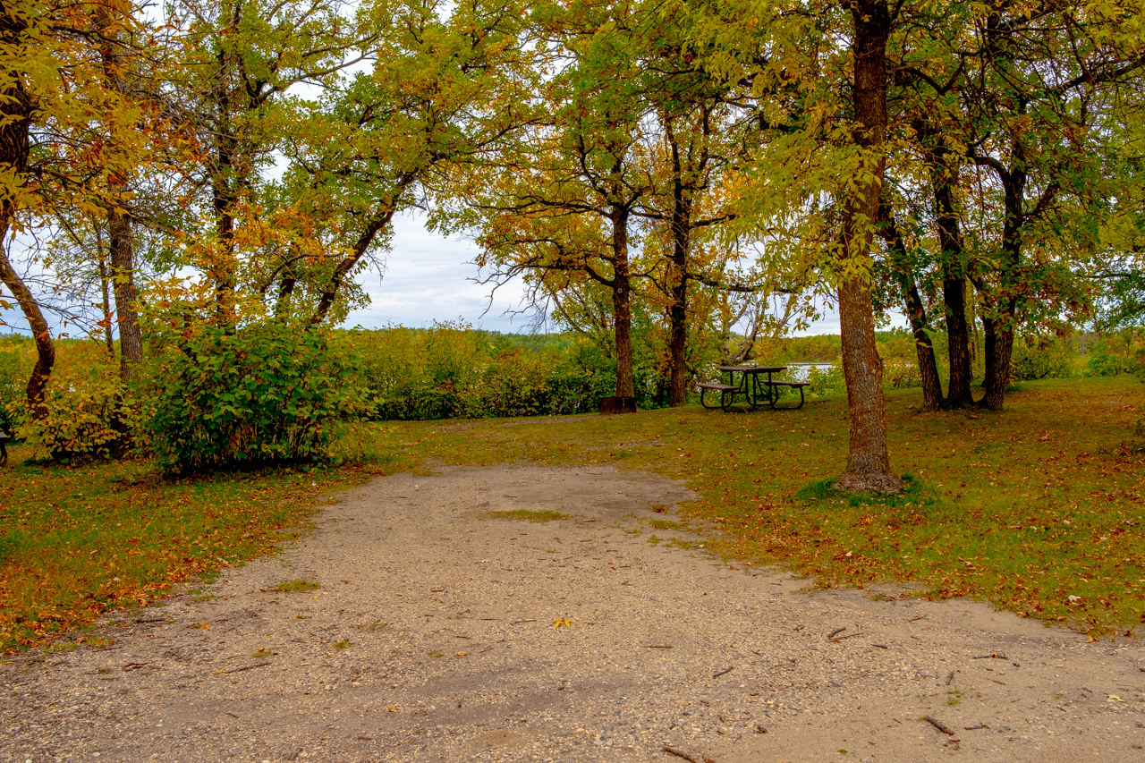 Turtle Mountain Provincial Park - Adam Lake Campground